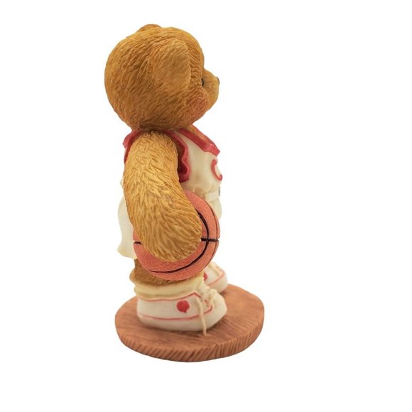 Cherished Teddies 1007 Larry "You're My Shooting‎ Star" 203440 Basket Ball Bear - Picture 6 of 6